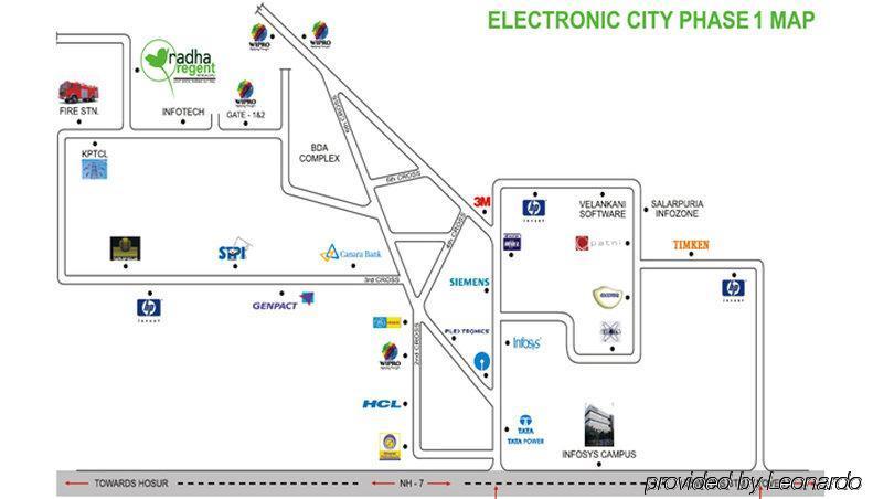 Radha Regent Electronic City Bangalore Eksteriør billede